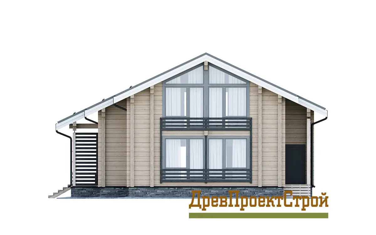 Дома из клееного бруса это: