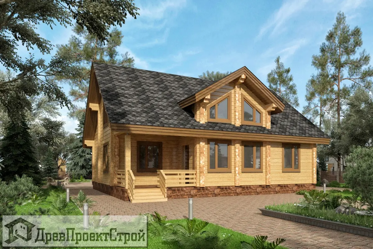 Дома из профилированного бруса: