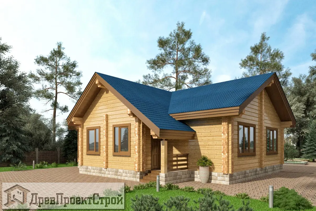 Дома из профилированного бруса: